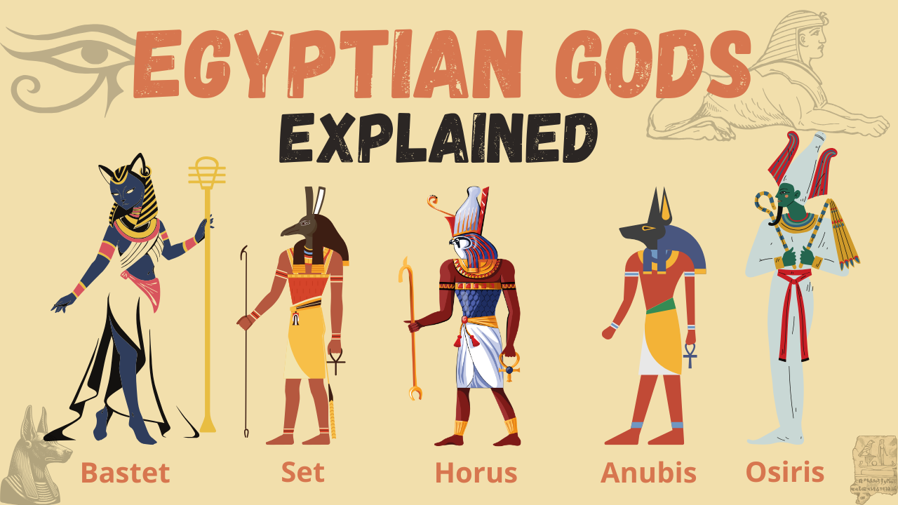 Egyptian Gods: Ra, Osiris, Isis, and Their Spiritual Roles Explained